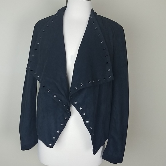 🍄Express Open Front Drapey Blazer Jacket XS - Picture 1 of 6